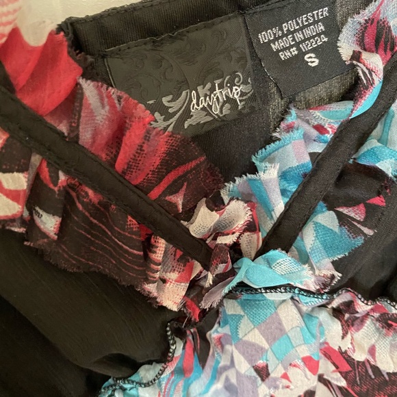 Chiffon Flowy Tank Dress - Picture 2 of 5